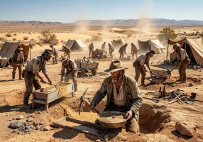 Desert Gold Rush Event Banner