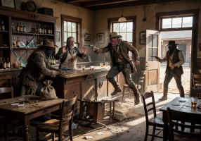Saloon Heist Event Banner